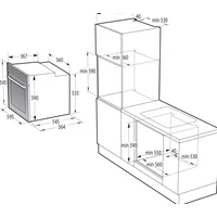 Kép 8/9 - GORENJE BOSB737OTX beépíthető sütő