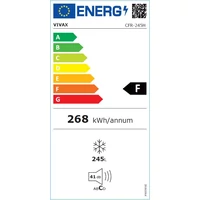 Kép 3/3 - VIVAX CFR-245H fagyasztóláda 245L