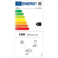 Kép 2/2 - CANDY CIL220 EE beépíthető egyajtós hűtőszekrény -122/54cm