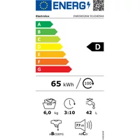 Kép 7/9 - ELECTROLUX EW6SN526W keskeny elöltöltős mosógép