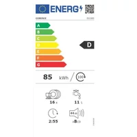Kép 5/5 - GORENJE GV16D beépíthető integrált 60cm mosogatógép
