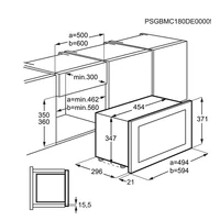 Kép 12/13 - ELECTROLUX KMFE172TEX beépíthető mikrohullámú sütő