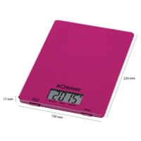 Kép 4/4 - BOMANN KW 1515 CB konyhai mérleg 5kg áfonya