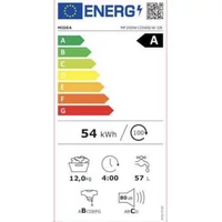 Kép 3/3 - MIDEA MF200W120WB/W-HR elöltöltős mosógép 12kg/1400rpm