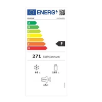 Kép 8/9 - GORENJE NRKI4182P1 No Frost kombinált hűtőszekrény,fehér