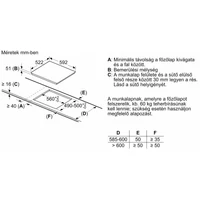 Kép 6/7 - BOSCH PUE611FB1E beépíthető főzőlap