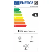 Kép 6/6 - BEKO RCNA366EO6XBN kombinált hűtőszekrény * 185/60cm Inox NoFrost
