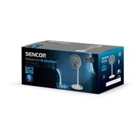 Kép 6/9 - SENCOR SFN 2540WH extra csendes távirányítós álló ventilátor • 25cm, 26W
