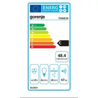 Kép 18/20 - GORENJE TH60E3X beépíthető páraelszívó