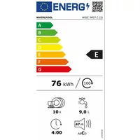 Kép 6/6 - WHIRLPOOL WSIC3M27C beépíthető mosogatógép,45cm