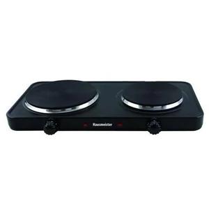 HAUSMEISTER HM6134 elektromos kétlapos főzőlap * 2500W fekete