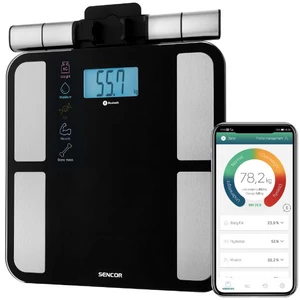 SENCOR SBS 8800BK fitnesz személymérleg