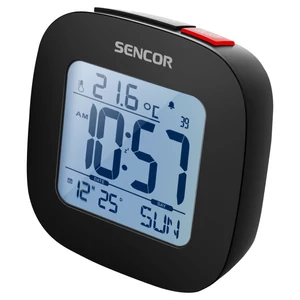 SENCOR SDC 1200 fekete ébresztőóra