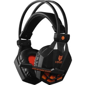 LIOCAT HP 585C Gaming fejhallgató  fekete