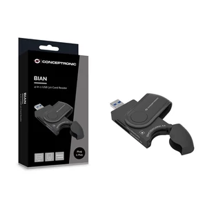 CONCEPTRONIC BIAN04B USB3.0 kártyaolvasó