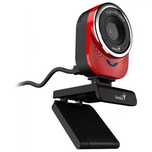 GENIUS QCAM 6000 1080P piros webkamera