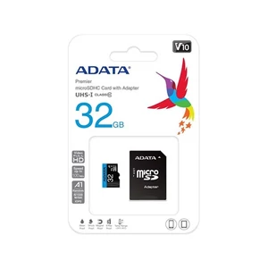 ADATA 32GB microSDXC memóriakártya + adapter