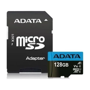 ADATA 128GB microSDXC memóriakártya + adapter