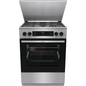 GORENJE   GKS6C71XF tűzhely  *  kombinált,  szabadonálló  60cm