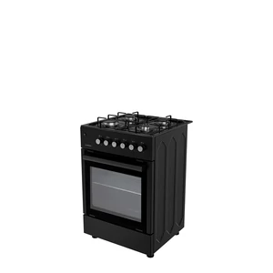 LUXELL 663S-40FB kombinált tűzhely * fekete  60cm