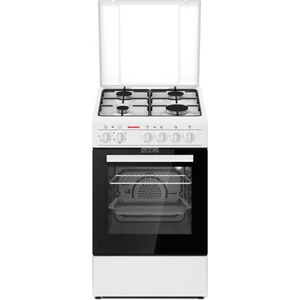 HAUSMEISTER HM5018 kombinált tűzhely * fehér 50cm