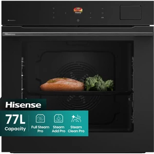 HISENSE BFS615S8B beépíthető sütő * 77 liter AirFrayer TFT szines kijelző
