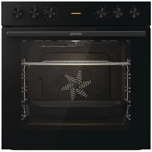 GORENJE BC6715E02BK beépíthető sütő * fekete 77 liter / 300 fokos sütési lehetőség