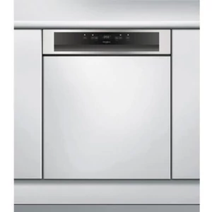 WHIRLPOOL WBC3C34PFX beépíthető mosogatógép 60cm 14 terítékes