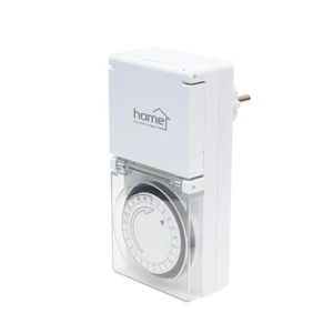HOME TG24 mechanikus időzítő óra » max 16A / 3680W IP44