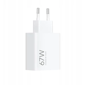 XIAOMI  BHR07SKEU  USB hálózati töltő adapter*  67W, fehér