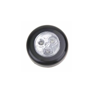 TRIXLINE push lámlpa 35 lumen 3LED elemes fekete