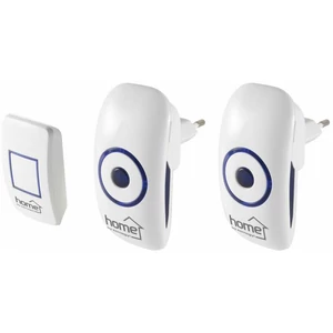 HOME DBS1501AC vezeték nélküli csengő 1 nyomógomb 2 csengő