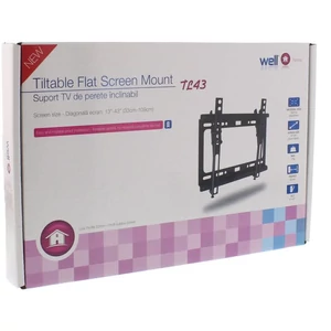 WELL TVS-LCD-TL43-WL fali tartókonzol 13"-43" dönthető