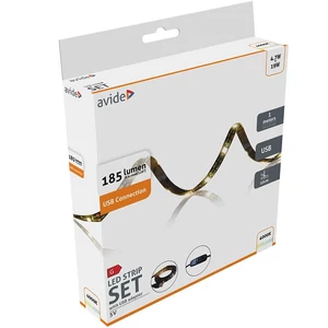AVIDE ALSBL5VMSB-30NW65 USB LED szallag 1m