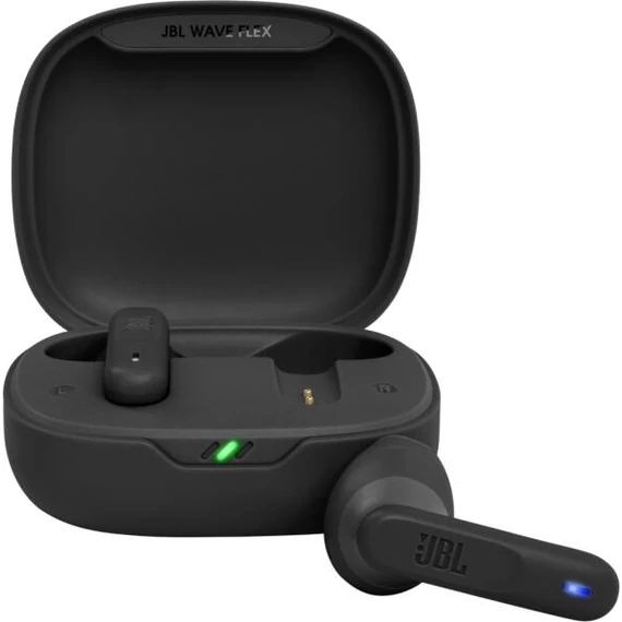 JBL Wave Flex fekete Bluetooth fülhallgató