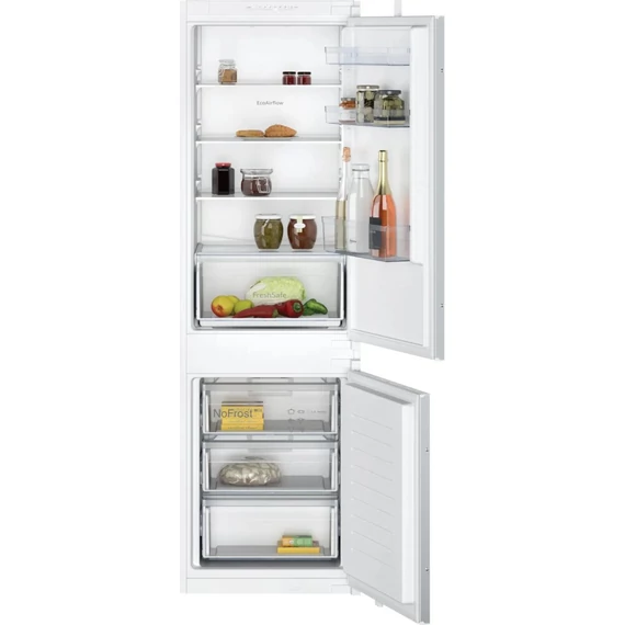 NEFF KI7861SE0 beépíthető alulfagyasztós hűtőszekrény * 177/55cm