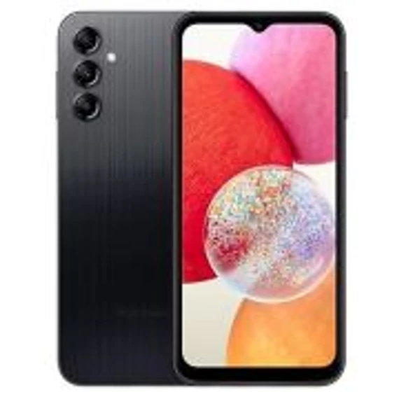 SAMSUNG Galaxy A14 4/128GB fekete  mobiltelefon