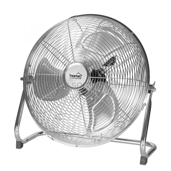 HOME padló ventilátor 45cm 100W fém