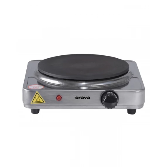 ORAVA Elektromos főzőlap 1500W INOX