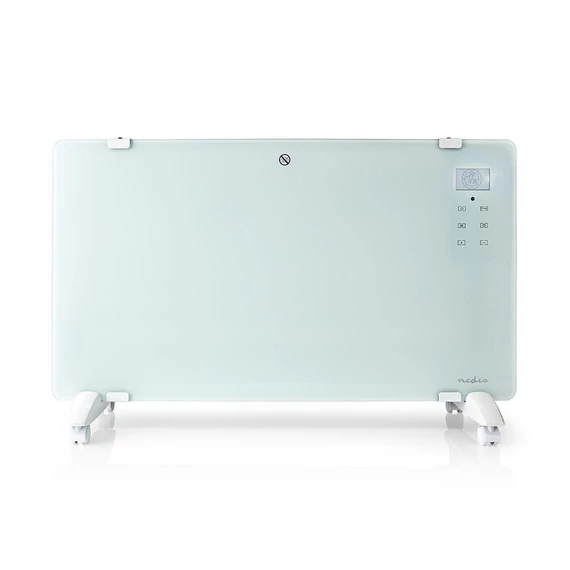 NEDIS konvektor üvegpanel LCD fehér