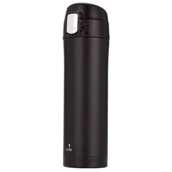 MPM Vákumos termosz fekete 420ml