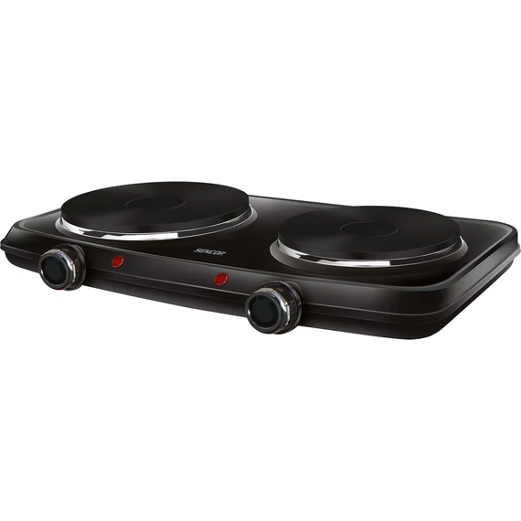 SENCOR SCP 2254BK vasmagos dupla főzőlap • 2250W