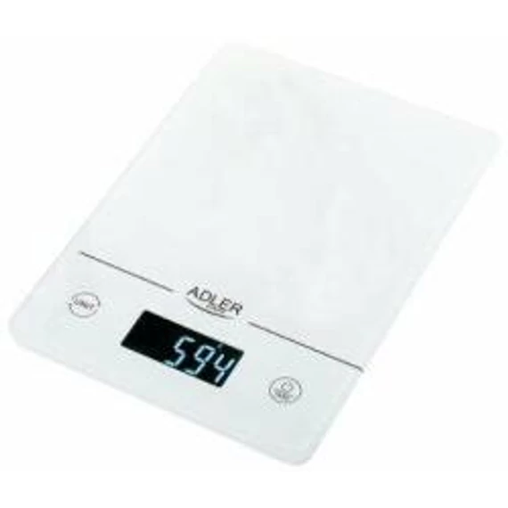 ADLER konyhai mérleg 15kg fehér