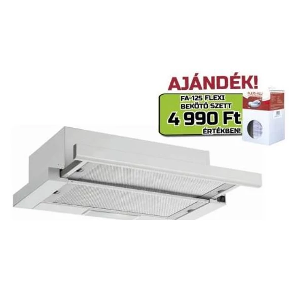 DAVOLINE teleszkópos páraelszívó 60cm +bekötő szet