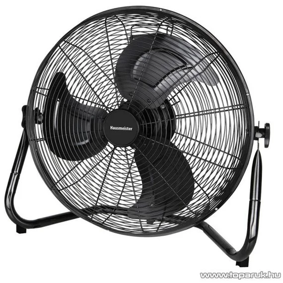 HAUSMEISTER HM8604 padló ventilátor 45cm 100W fekete