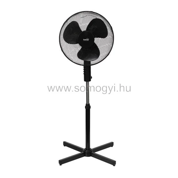 HOME 40cm 45W fekete álló ventilátor