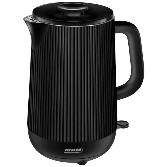 MPM MCZ-115/C vízforraló duplafallal fekete 1.5/liter 1800W