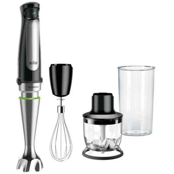 BRAUN MQ 7025X botmixer szett 3in1 * 1000W ezüst/fekete