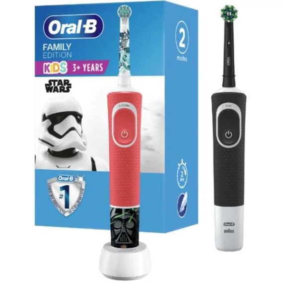 ORAL-B   D103 + D100 KIDS elektromos fogkefe *  STAR WARS