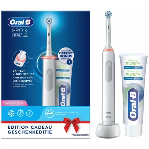 ORAL- B PRO 3800 SENSITIVE elektromos fogkefe